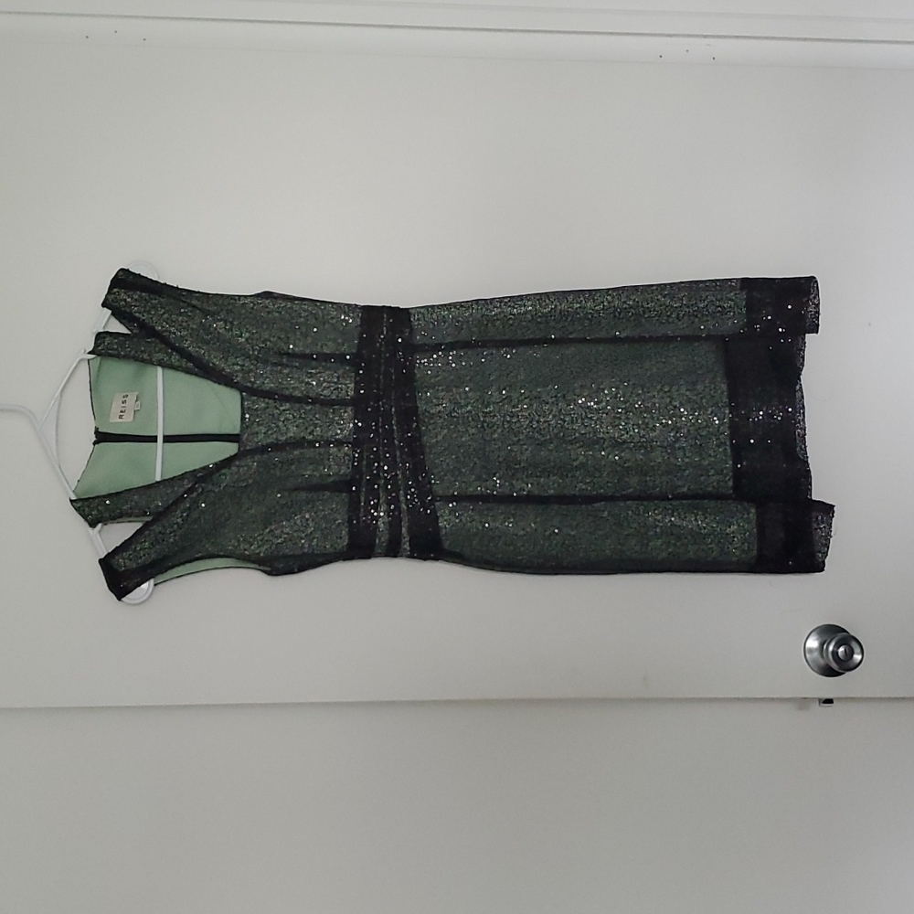 Reiss Sequin Cocktail Dress. Size 2.